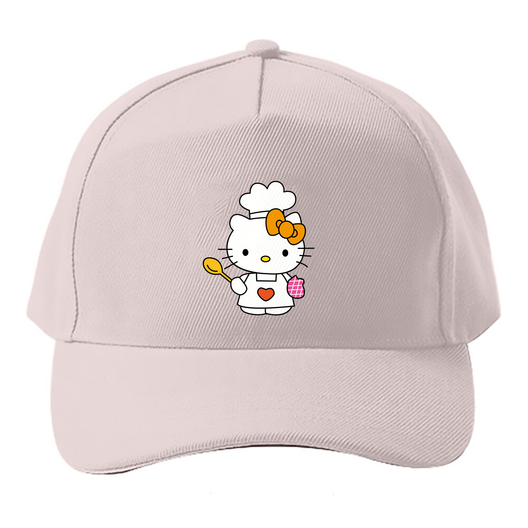 （画像用） Hello Kitty ハローキティ ベースボールキャップ 綿100％ 男女兼用 帽子 スポーツ
